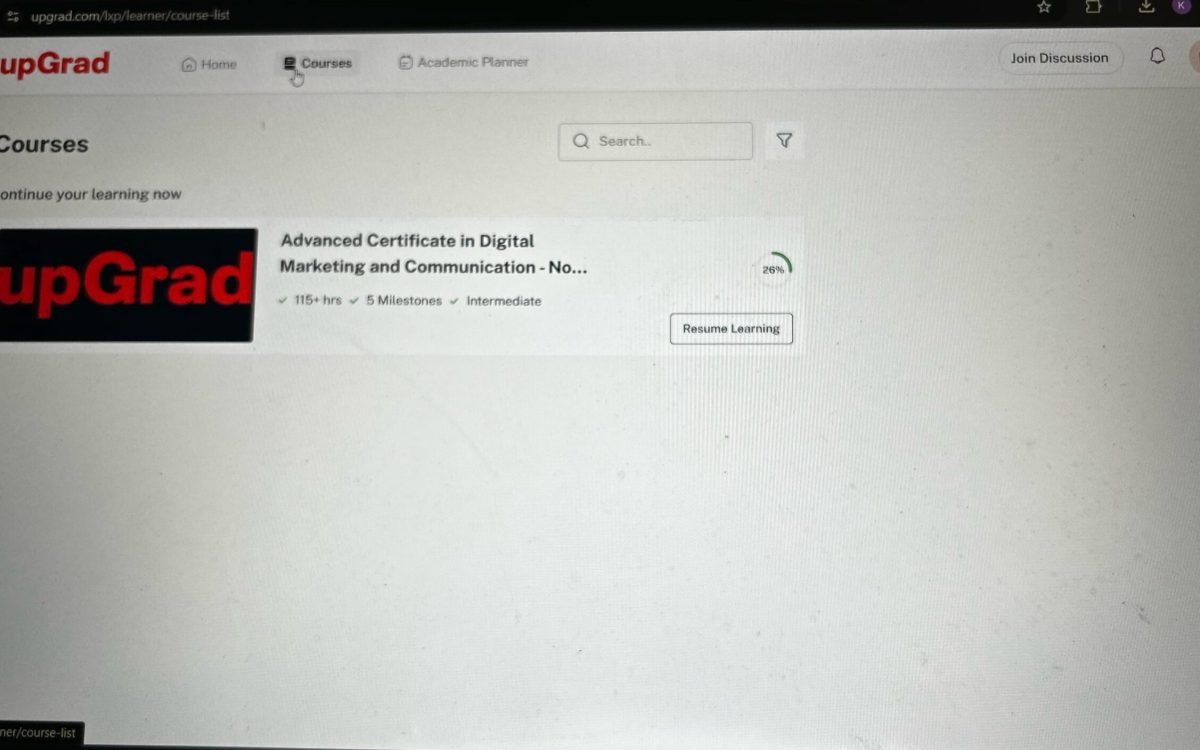 One Step at a time: My Digital Marketing Journey  with UpGrad